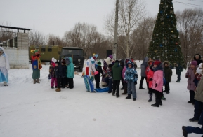 Открытие новогоднего городка 