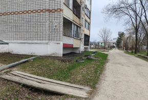 1000 дворов Фото до начала работ Школьная 63а